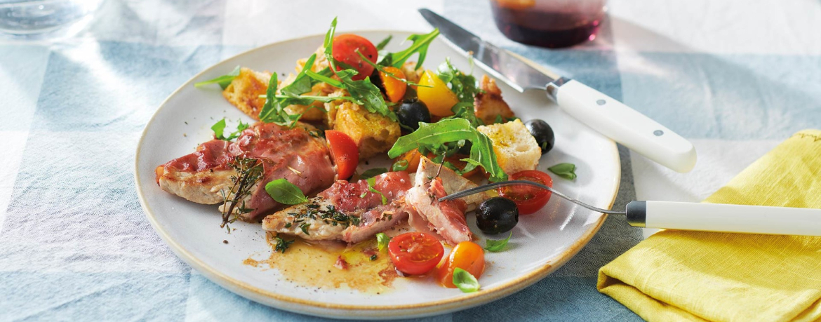 Saltimbocca mit Panzanella für 4 Personen von lidl-kochen.de