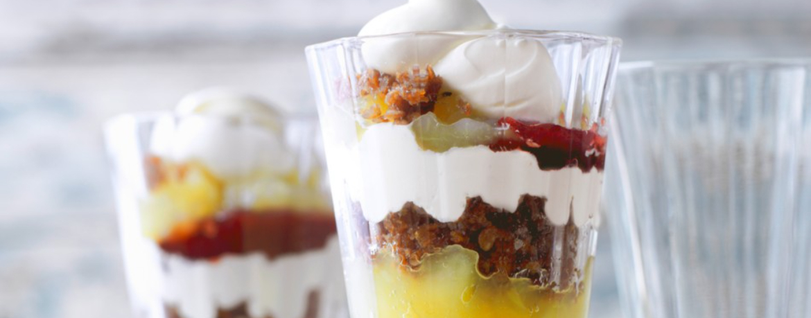 Apfel-Sahne-Schicht-Dessert für 4 Personen von lidl-kochen.de