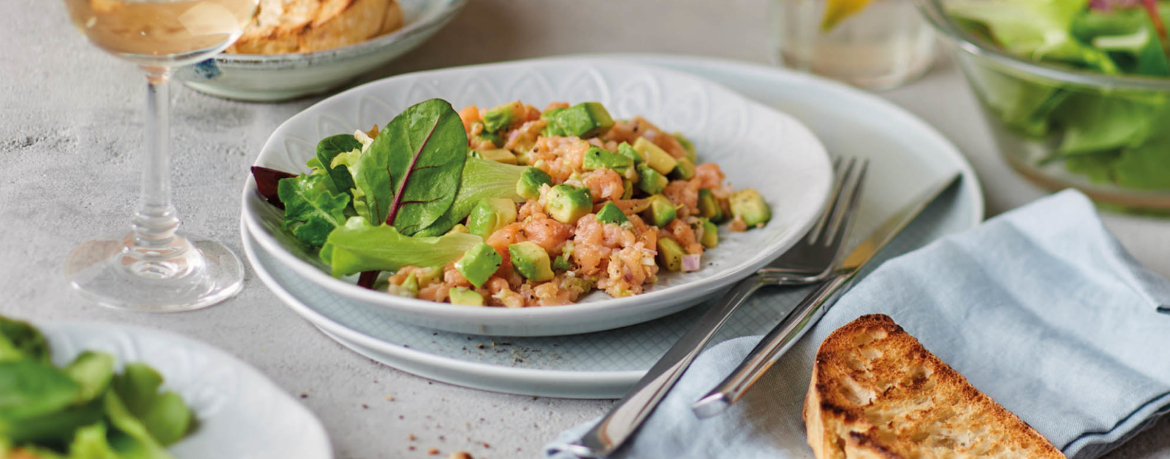 Avocado-Lachs-Tatar für 4 Personen von lidl-kochen.de