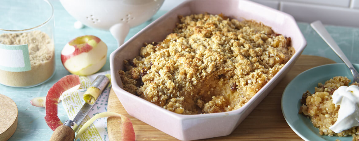 Bratapfel-Crumble für 6 Personen von lidl-kochen.de