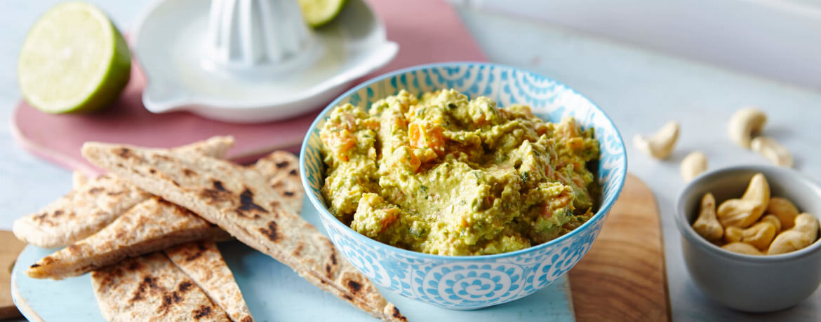 Kichererbsen-Karotten-Dip mit Cashewkernen für 4 Personen von lidl-kochen.de