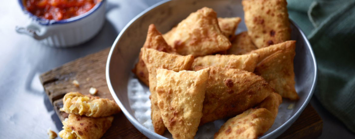 Samosas mit Kokos-Linsen-Füllung für 4 Personen von lidl-kochen.de