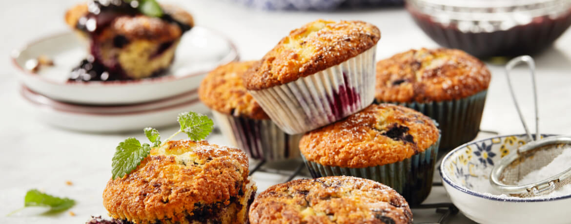 Heidelbeer-Muffins - Rezept | LIDL Kochen