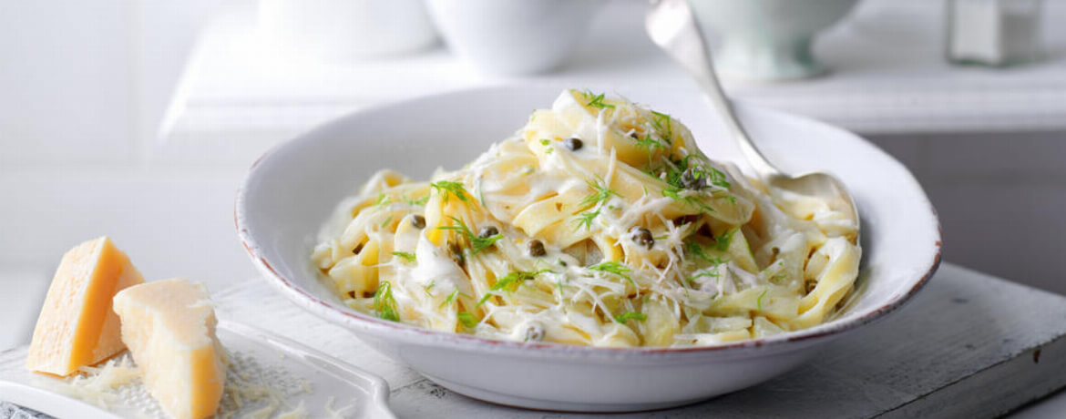 Tagliatelle mit Fenchel-Kapern-Sauce-image