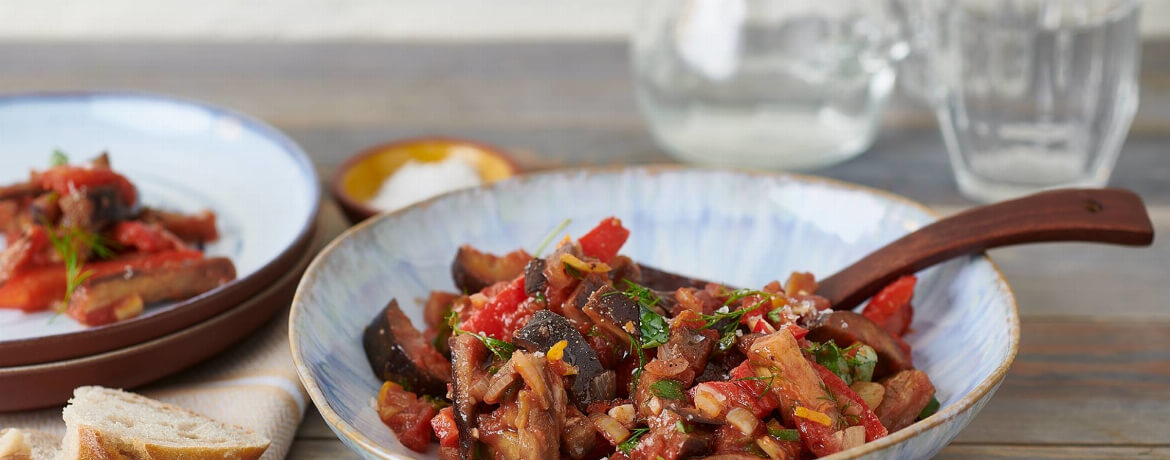 Georgischer Auberginen-Eintopf - Rezept | LIDL Kochen