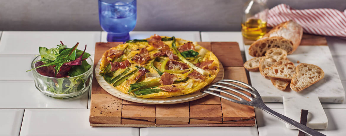 Frittata mit Schinken - Rezept | LIDL Kochen