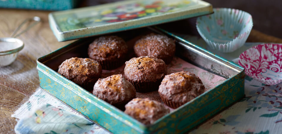 Schoko-Mandel-Muffins