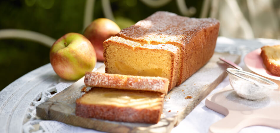 Marzipankuchen mit Apfelringen - Rezept | LIDL Kochen