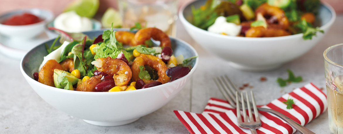 Bowl mit Zwiebelringen für 4 Personen von lidl-kochen.de