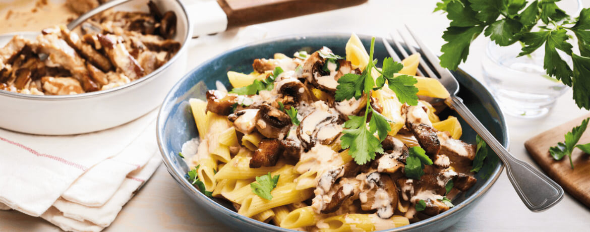 [Schnell & einfach] Geschnetzeltes mit Pilzen Nudeln | LIDL Kochen