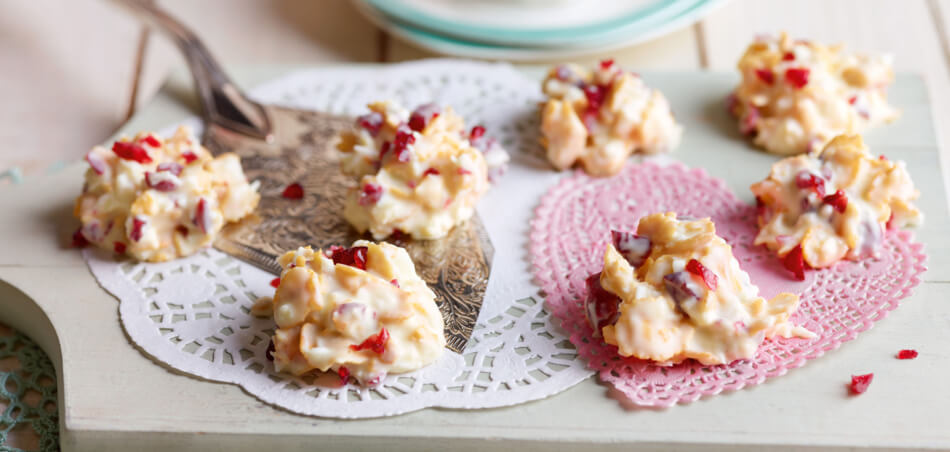 Weiße Schoko-Vanille-Crossies - Rezept | LIDL Kochen