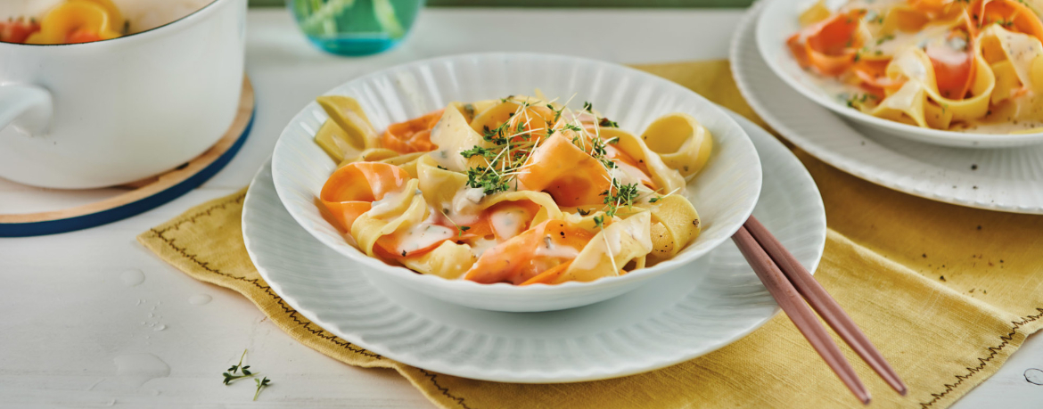 Karottennudeln in Käsesauce für 4 Personen von lidl-kochen.de