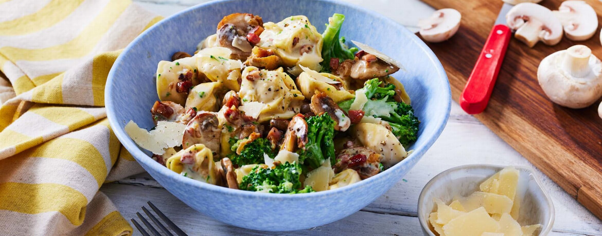 Tortelloni in Pilz-Sahnesauce - Rezept | LIDL Kochen