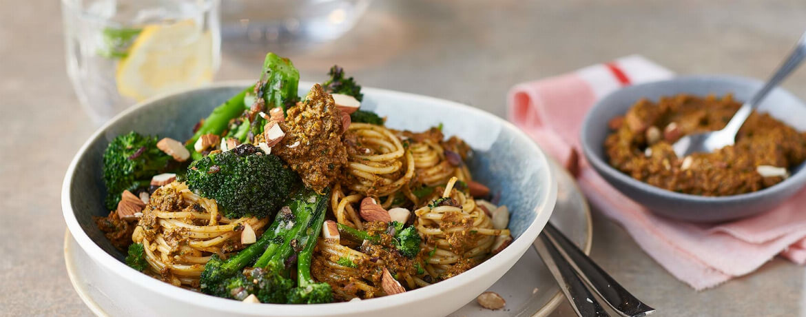 Spaghetti Mit Brokkolisauce Und Mandeln - Rezepte Suchen
