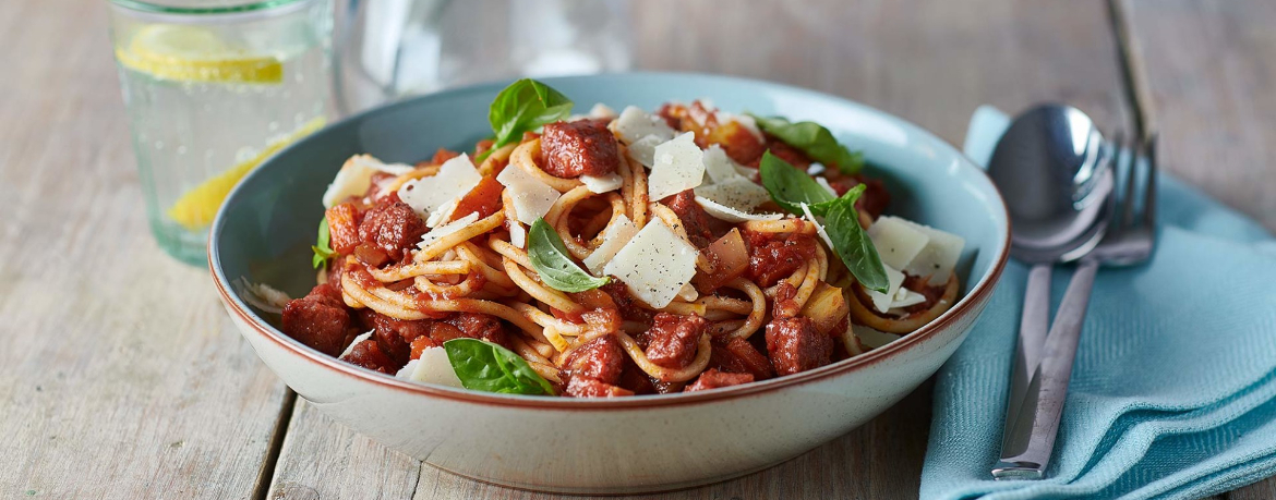 Spaghetti mit Salsiccia für 4 Personen von lidl-kochen.de