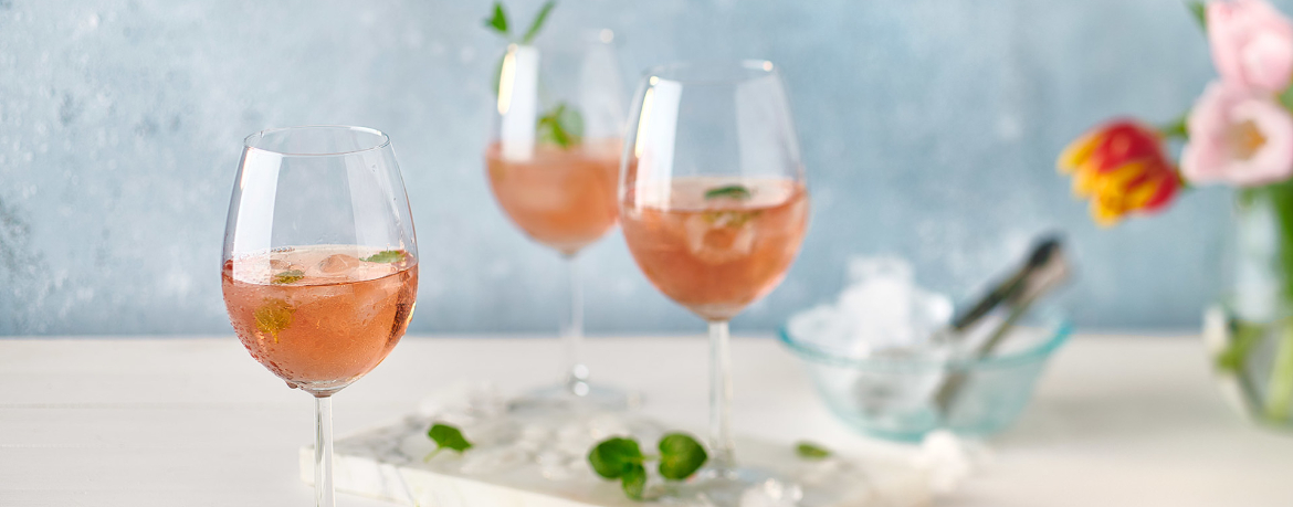 Rosé Fizz mit Minze für 1 Personen von lidl-kochen.de