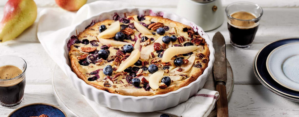 [Schnell &amp; einfach] Heidelbeer-Birnen-Pfannkuchen aus dem Ofen | LIDL ...