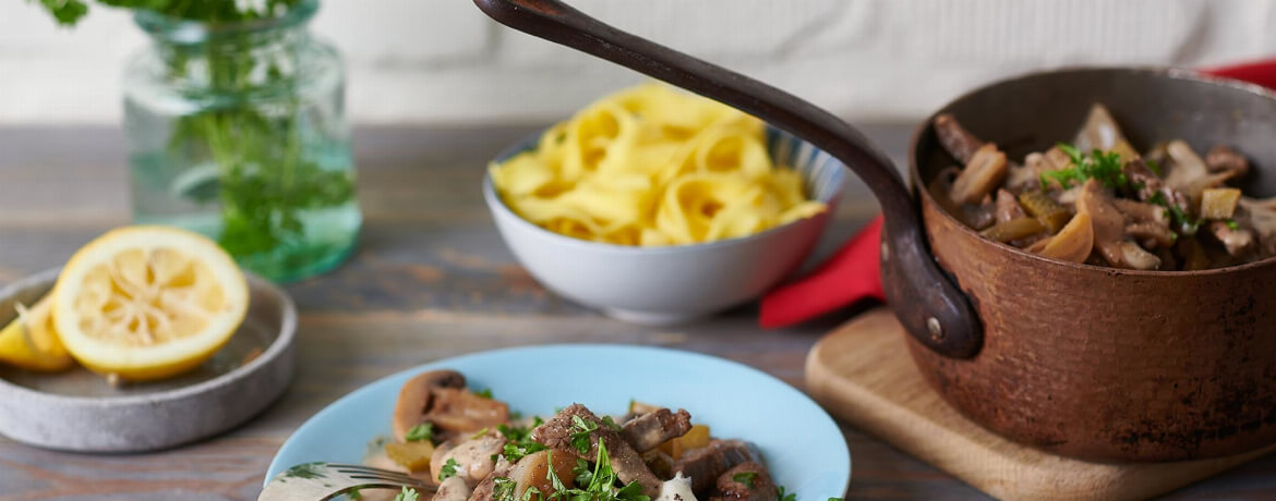 Klassisches Rind Stroganoff - Rezepte Suchen
