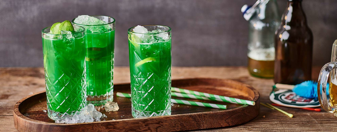Grüner Cocktail zum St. Patricks Day für 1 Personen von lidl-kochen.de