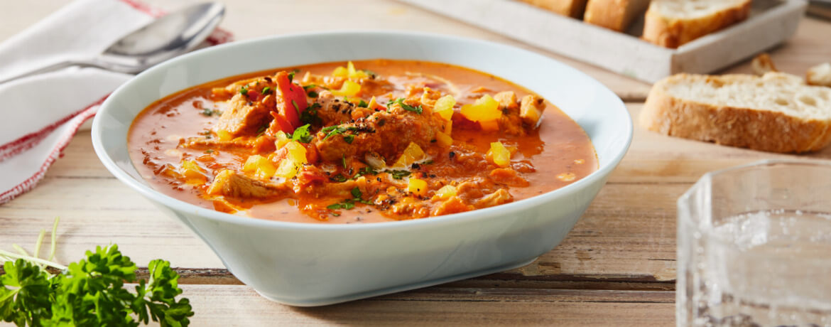 Schnelle Gyrossuppe - Rezept | LIDL Kochen