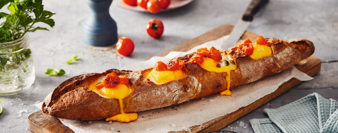 Gebackenes Ei im Baguette - Rezept | LIDL Kochen
