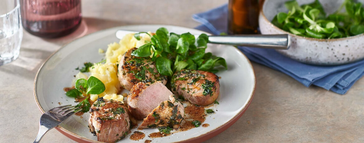 Schweinefilet mit Kartoffelpüree - Rezept | LIDL Kochen