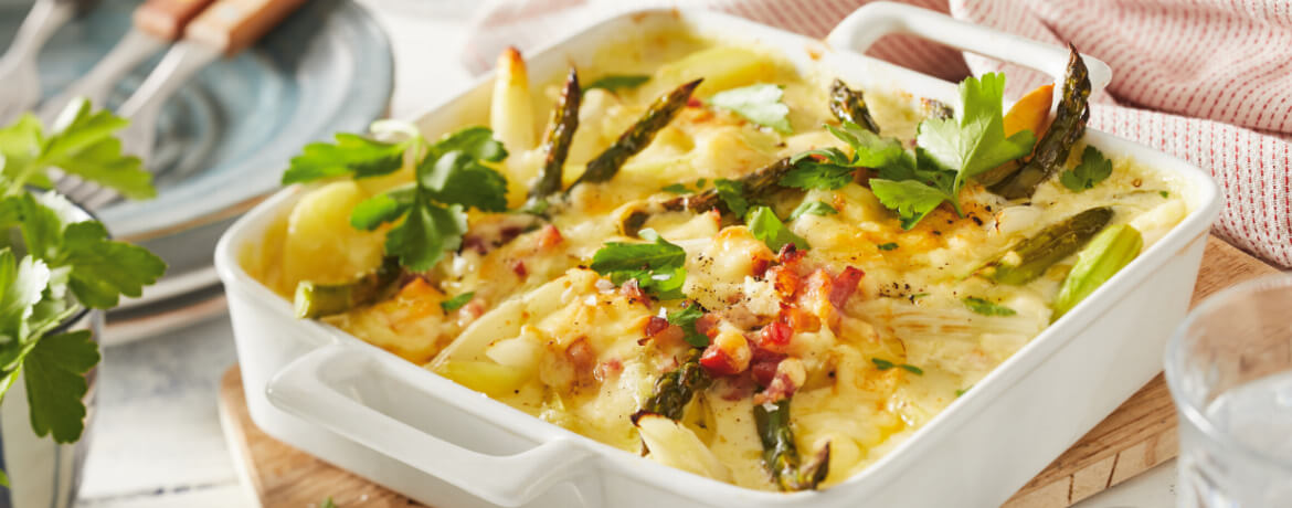 Schnell Einfach Spargel Uberbacken Mit Kase Lidl Kochen