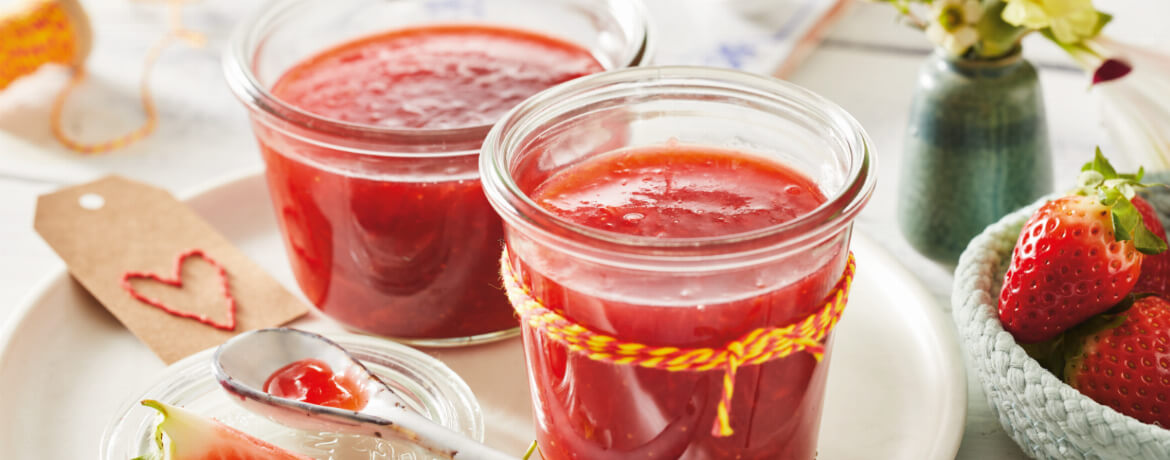 Erdbeerkonfitüre selber machen - Monsieur Cuisine Rezept