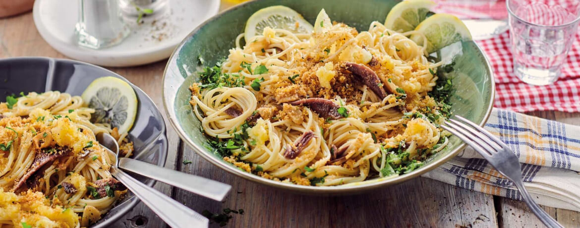 Spaghetti mit Sardellen - Rezept | LIDL Kochen