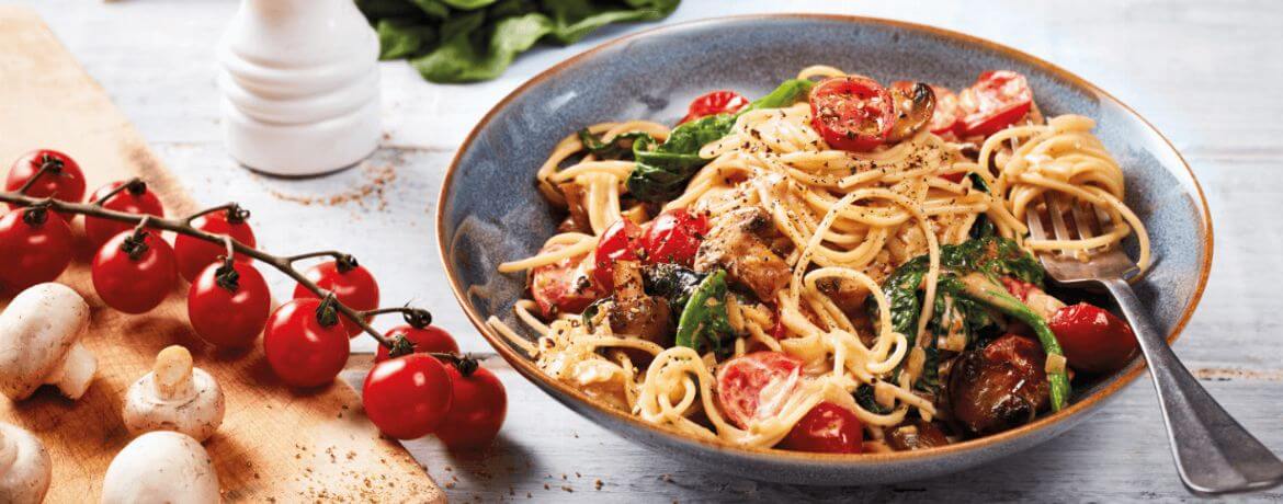 [Schnell &amp; einfach] Spaghetti mit Tomaten und Spinat | LIDL Kochen