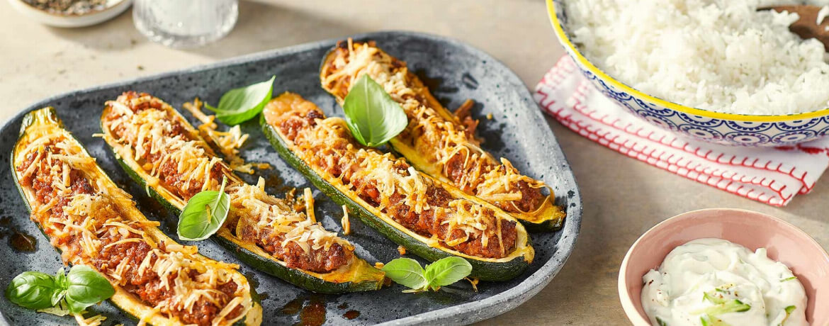 [Schnell &amp; einfach] Vegan gefüllte Zucchini mit Hack | LIDL Kochen