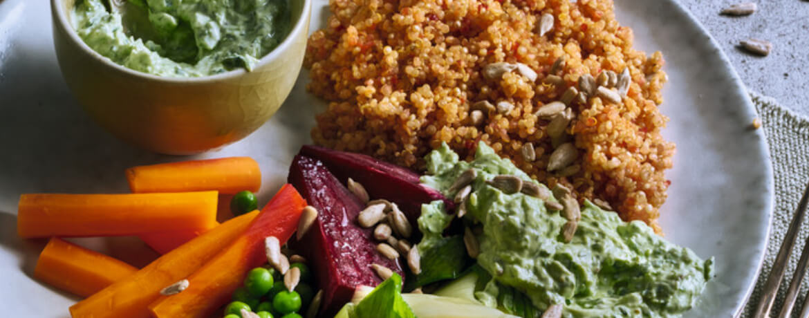 Gedämpftes Gemüse mit Quinoa für 4 Personen von lidl-kochen.de