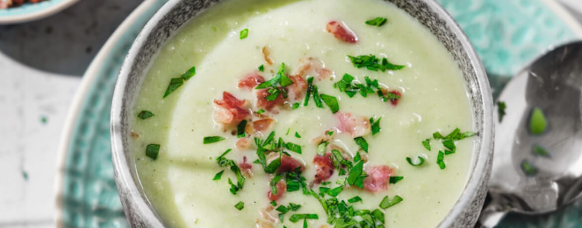 Selleriesuppe mit Kokos und Speck für 4 Personen von lidl-kochen.de