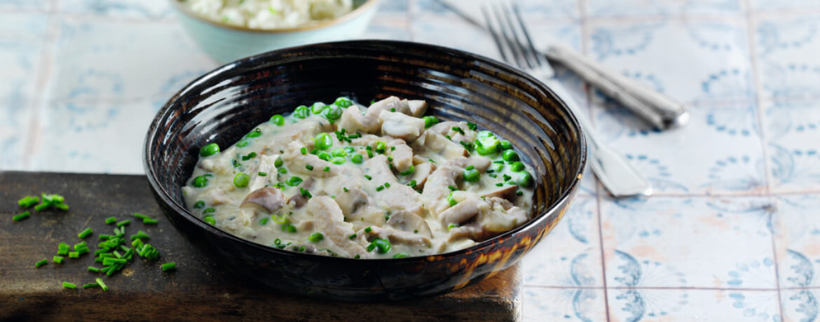 Putengeschnetzeltes mit Reis - Monsieur Cuisine Rezept