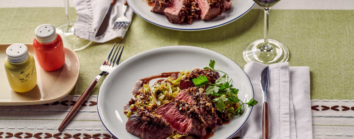 Rindersteak Champignons &amp; Lauch - Rezept | LIDL Kochen