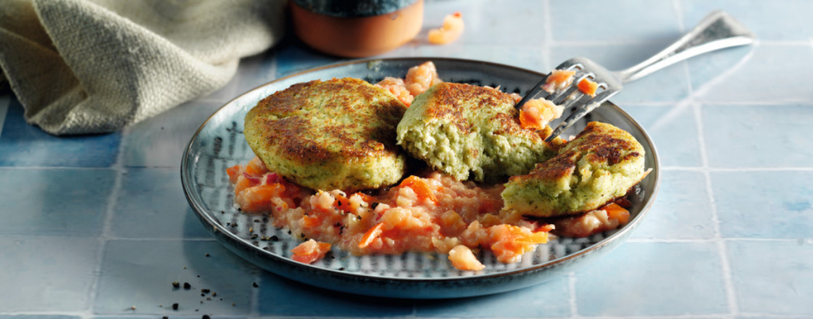 Brokkolibratlinge mit Tomatensalsa für 4 Personen von lidl-kochen.de