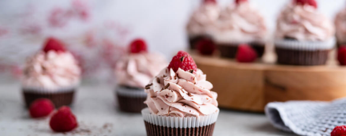 Schnell Einfach Himbeer Schokoladen Cupcakes Lidl Kochen 