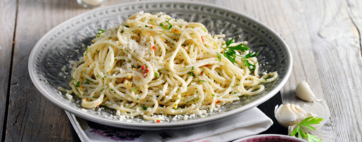 Spaghetti aglio e olio für 4 Personen von lidl-kochen.de