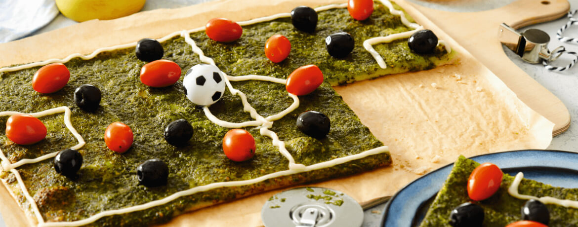 Fußball-Pizza - Rezept | LIDL Kochen Fußball-Pizza - Rezept | LIDL Kochen