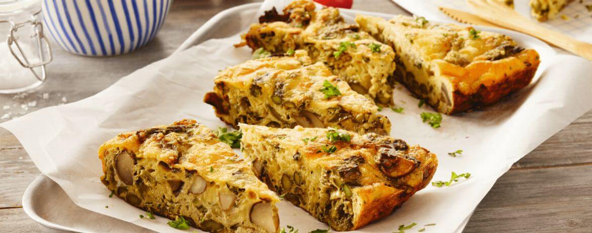 Frittata mit grünem Spargel-image