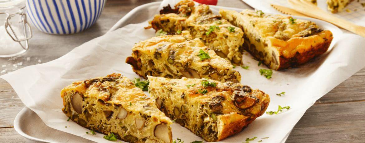 Frittata mit grünem Spargel - Rezept | LIDL Kochen