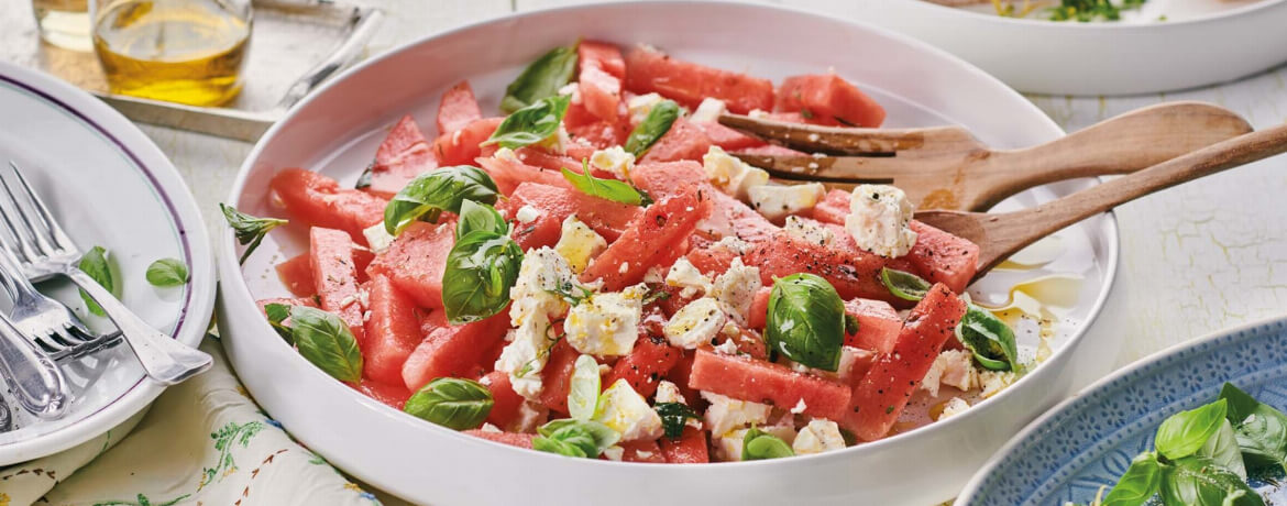 Schneller Wassermelonensalat-image