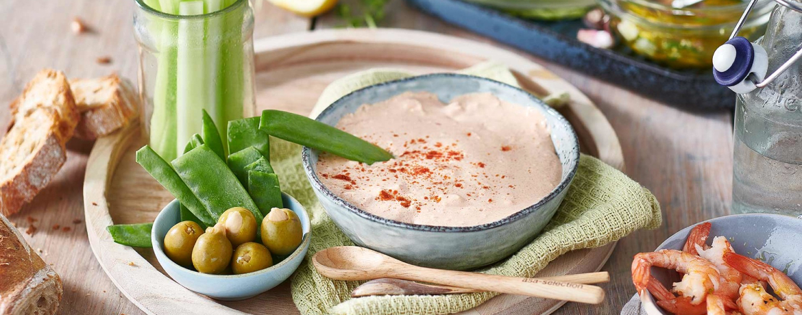 Paprika-Feta-Dip zum Grillen für 4 Personen von lidl-kochen.de