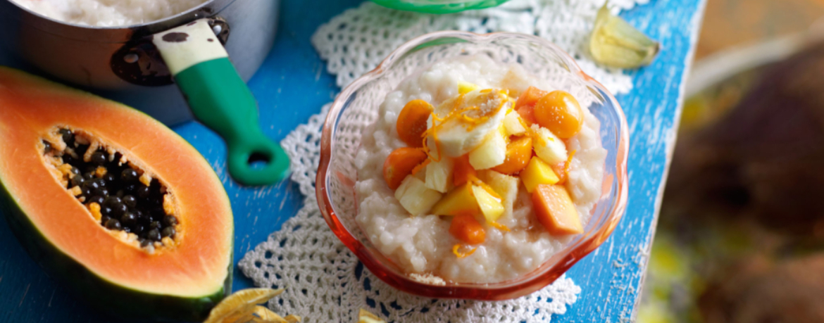 Kokos-Milchreis mit Früchten für 4 Personen von lidl-kochen.de