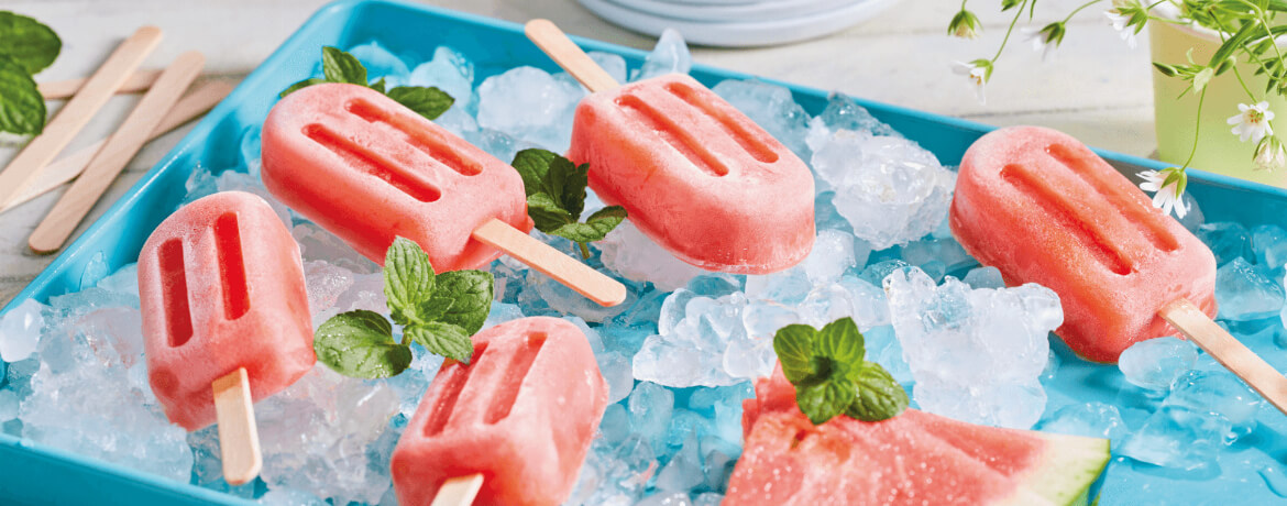 Wassermelonen-Eis am Stiel - Rezept | LIDL Kochen