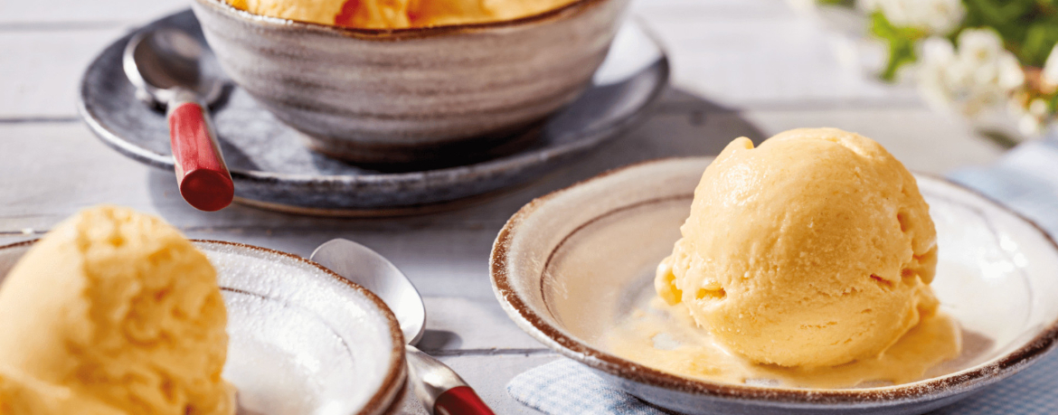 Mango-Buttermilch-Eis für 4 Personen von lidl-kochen.de