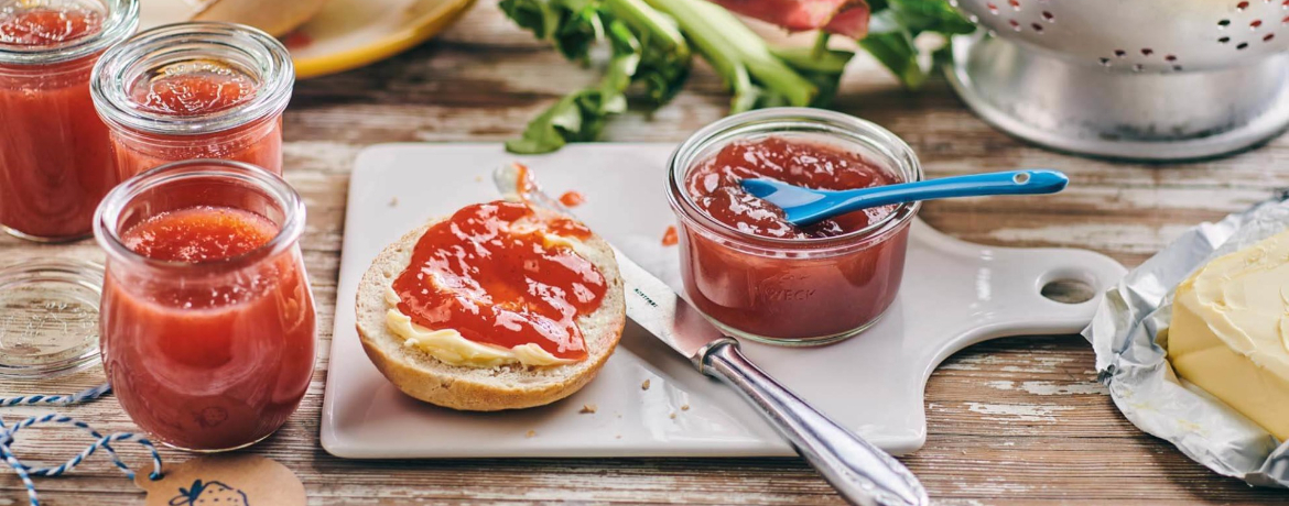 Erdbeer-Rhabarber-Konfitüre für 1 Personen von lidl-kochen.de