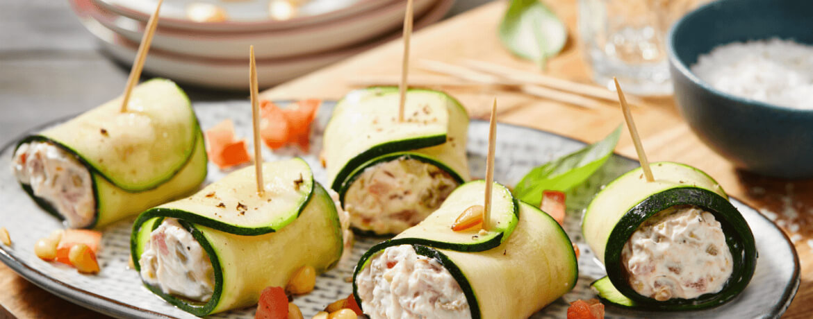 Zucchini-Röllchen - Rezept | LIDL Kochen