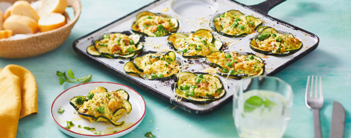 Zucchini-Erbsen-Törtchen für 4 Personen von lidl-kochen.de