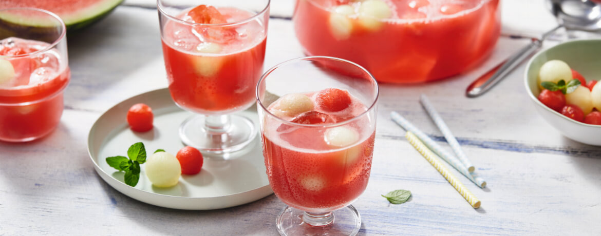 Melonen-Bowle für 10 Personen von lidl-kochen.de